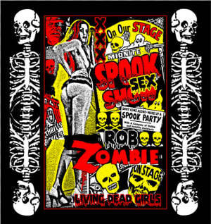 Spooky Sex Bandana   Rob Zombie Spook Sex  HD Png Download