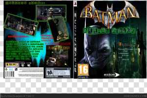 Arkham Asylum Box Art Cover   Batman Arkham Asylum  HD Png Download