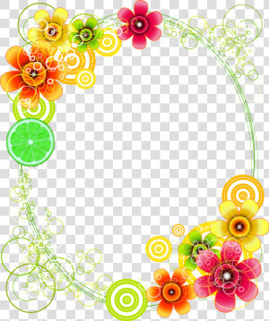 Mq Flowers Flower Circle Circles   Flower Png Frame Circle  Transparent Png