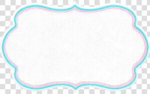 Art Material System Writing Border Cloud Clipart   Pink And Blue Border Clipart  HD Png Download