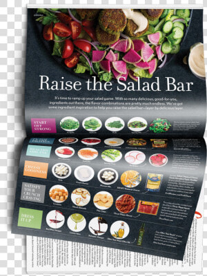 Photorealistic Magazine Saladbar  HD Png Download