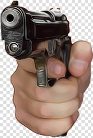 Pointing Gun Png   Hand Gun Png  Transparent Png