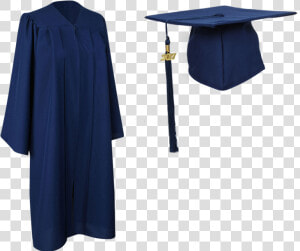 Dark Graduation Cap And Gowns   Academic Dress  HD Png Download