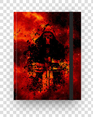 Caderno Kylo Ren Star Wars De Mark Zerumna   Modern Art  HD Png Download