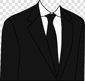 Black Suit Svg Clip Arts   Suits Clipart  HD Png Download