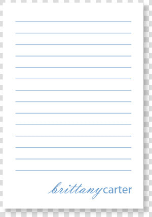 Custom Notepad Personalized Small Lines  HD Png Download