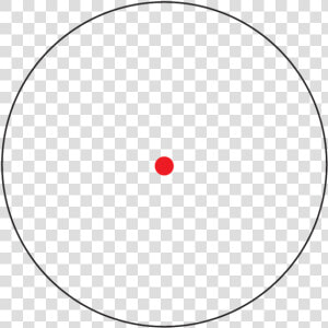 Red Dot Reticle Png   White Circle Logo Png  Transparent Png