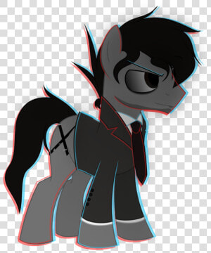 Darkiplier Ponified Vector By   Cartoon  HD Png Download