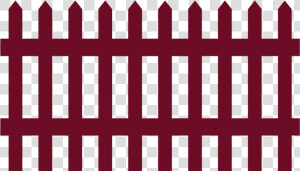 Panama City Fence Contractor   Png Red Picket Fence  Transparent Png