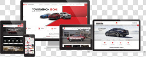 Toyota Websites On Device Screens   Pc Game  HD Png Download