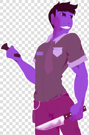 I Drew This For Shits And Giggles Yay Purple Guy Or   Fnaf Purple Guy Transparent  HD Png Download