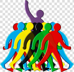 Crowd  Stand Out  Group  Personnel  Staff  Workforce   School Leadership Clipart  HD Png Download