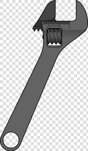 Wrench Monkey Clipart   Adjustable Wrench Clip Art  HD Png Download