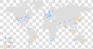 Amazon Cloudfront Edge Locations  HD Png Download