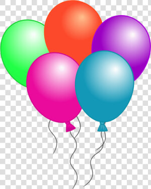 Free Birthday Balloon Clip Art Free Clipart Images   Balloon Clipart  HD Png Download