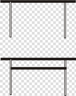 Table Svg Clip Arts   Table 2d Front View Png  Transparent Png