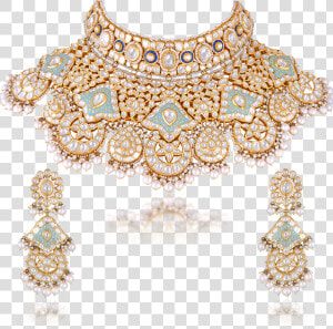 Mihrab Collection Polki Collection   Necklace  HD Png Download