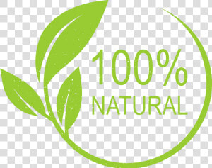 100  Natural   Logo 100 Natural Vector  HD Png Download