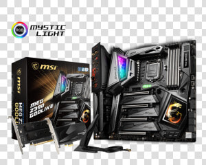 Msi Meg Z390 Godlike  HD Png Download