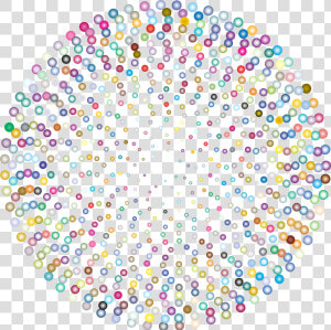 Prismatic Abstract Circles Design   Abstract Art  HD Png Download