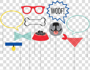 Pawesome Dog Party Photo Booth Props   Dog Party Photo Booth Props  HD Png Download