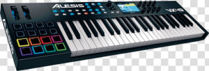 Transparent Midi Keyboard Png   Alesis Vx49  Png Download