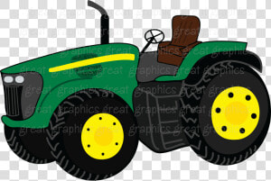 Transparent Tractor Clip Art   Johndeere Tractor Clip Art  HD Png Download