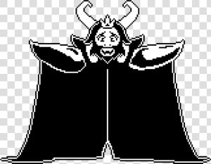 Undertale Asgore Battle Sprite Transparent   Hardtale Asgore  HD Png Download