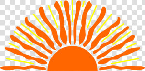 Art Of Sun Logo Png pluspng   Transparent Sun Rising  Png Download