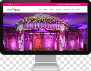 V Decors And Events Wedding Decorators  amp  Planners  HD Png Download