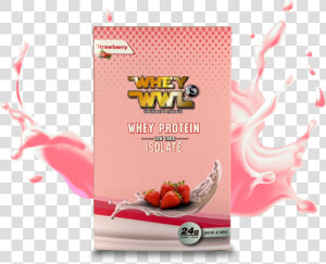 Whey Protein Strawberry   Rose Hip  HD Png Download