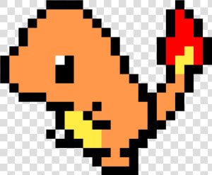 Pixel Art Charmander Gif   Png Download   Shiny Charmander Pixel Art  Transparent Png