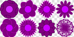 Pattern  Flower  Floral  Bloom  Violet  HD Png Download