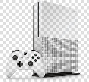 Microsoft Model 1681 Xbox One S 500gb White Video Game   Microsoft Xbox One S 1 Tb Console  HD Png Download