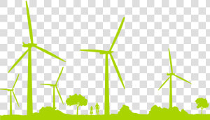 Turbine Clipart Solar Energy   Transparent Background Wind Turbine Clip Art  HD Png Download