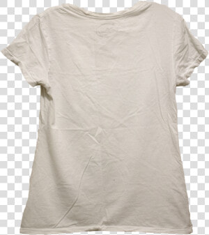 The Back Of A V Neck T Shirt That Is Purly White With   Active Shirt  HD Png Download