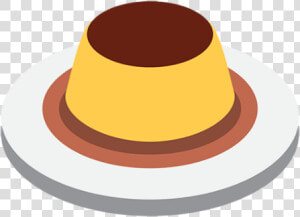  japanese  custard  pudding  flan  soft  messy  emoji   Flan  HD Png Download