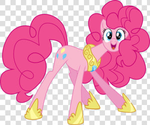 Pinkie Pie  The Full grown Pony With Golden Shoes   My Little Pony Adult Pinkie Pie  HD Png Download