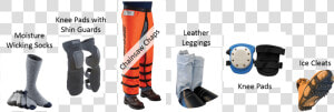 Image With Examples Of Foot And Leg Personal Protective   Personal Protective Equipment For Feet  HD Png Download