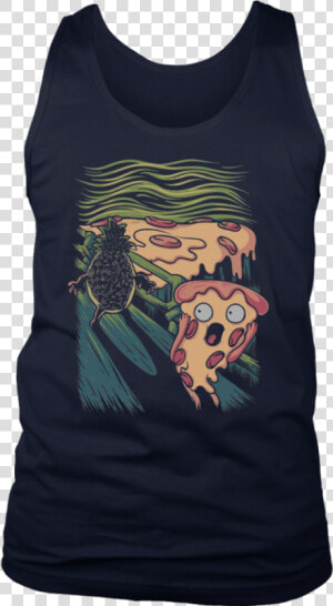 The Scream Pizza Shirt Funny Pizza   Pizza Scream T Shirt  HD Png Download