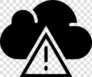 Cloud Warning   Cloud Transfer Icon Png  Transparent Png