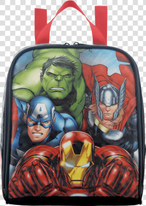 Lancheira Avengers A Team   Mochila Vingadores  HD Png Download