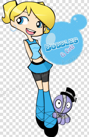 Bubbles Psg Style By Natsumi Chan0wolf d36dhr4   Cartoon  HD Png Download