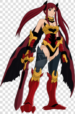 Flame Empress Armor Erza Cosplay  Fairy Tail Gray    Erza Armor Fairy Tail  HD Png Download