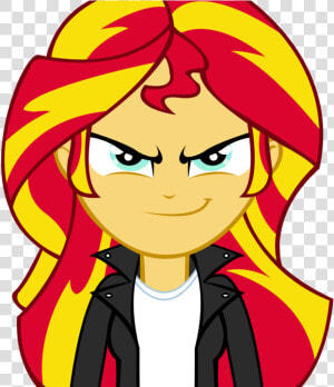 Ngrycritic  Clothes  Equestria Girls  Evil Grin  Female    Mlp Eg Sunset Shimmer Evil  HD Png Download