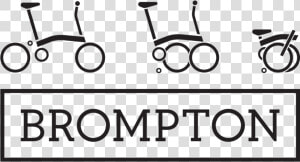 Transparent Bike Tire Png   Brompton Bikes Logo  Png Download