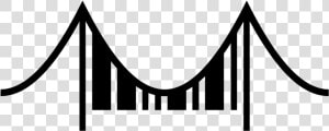 Wikidata Morese Code Logo Suspension Bridge Clipart  HD Png Download