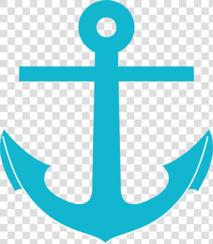 Anchor Clip Art Teal Anchor Clip Art At Clker Vector   Turquoise Anchor Clip Art  HD Png Download