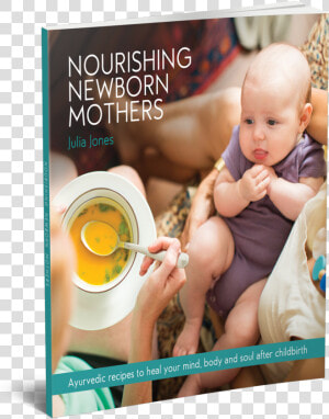 3d Book Cover Nourishing Newborn Mothers   Baby  HD Png Download