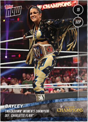 Smackdown Women’s Champion Bayley Def   Poster  HD Png Download